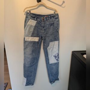 Pilcro Wanderer Patchwork Denim
